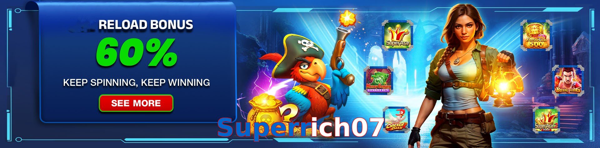 Superrich07 hero visual